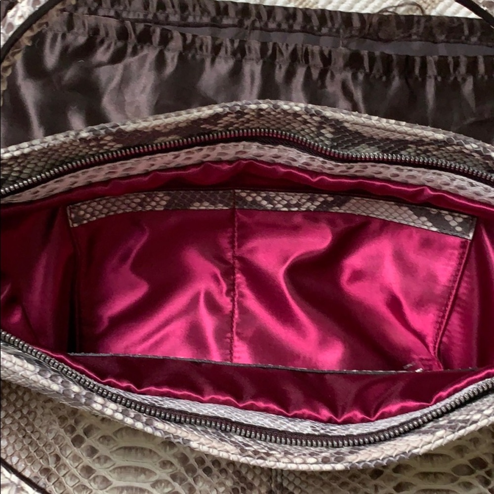 Tribe Of Two - Urban Safari River Rock Python Bag - image 5